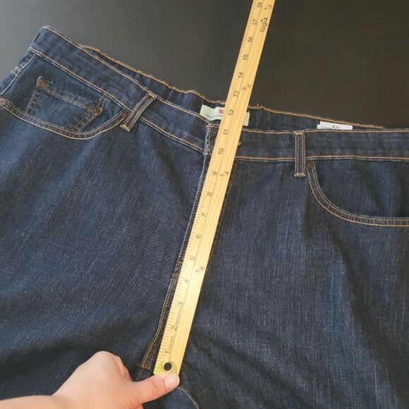 Levi's Perfectly Shaping 512 Straight Jeans Plus Size 24 - Picture 7 of 9